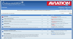 Desktop Screenshot of civilianaviation.co.uk
